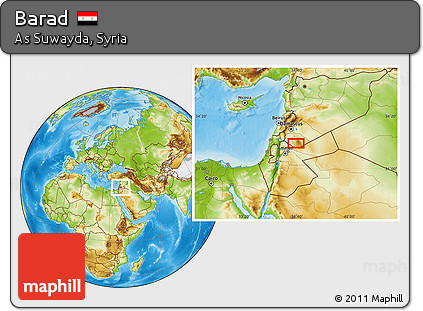 Physical Location Map of Barad