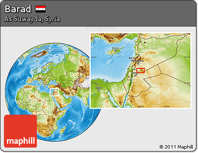Physical Location Map of Barad