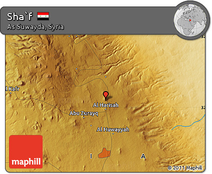 Physical Map of Sha`f