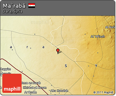 Physical Map of Ma`rabā