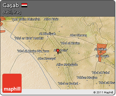 Satellite 3D Map of Gaşab
