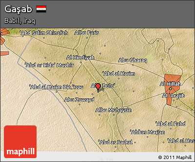 Satellite 3D Map of Gaşab