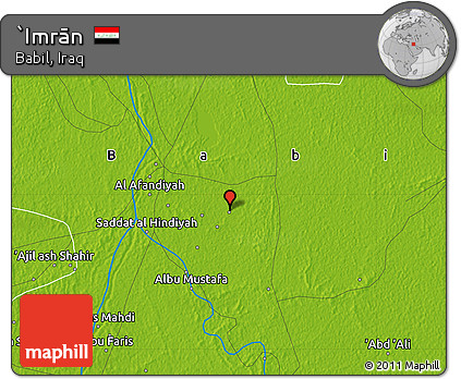 Physical Map of `Imrān