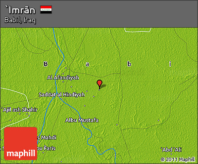 Physical Map of `Imrān