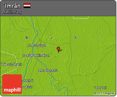 Physical Map of `Imrān