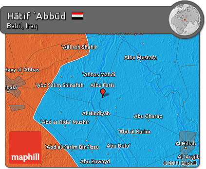 Political Map of Hātif `Abbūd