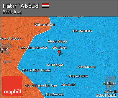 Political Map of Hātif `Abbūd
