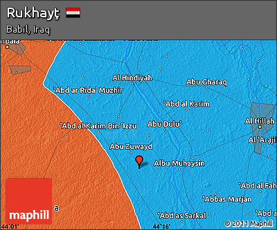 Political Map of Rukhayţ