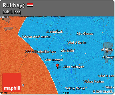 Political Map of Rukhayţ