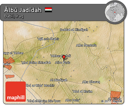 Satellite Map of Ālbū Jadīdah