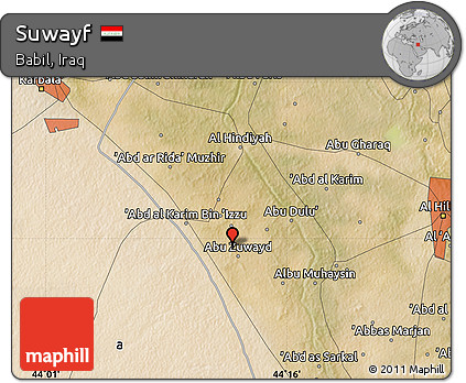 Satellite Map of Suwayf