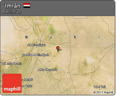 Satellite Map of `Imrān