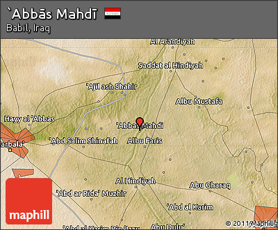 Satellite Map of `Abbās Mahdī