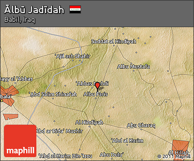 Satellite Map of Ālbū Jadīdah
