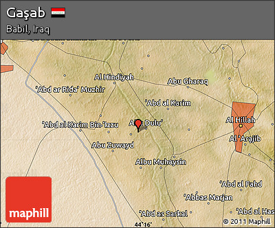 Satellite Map of Gaşab