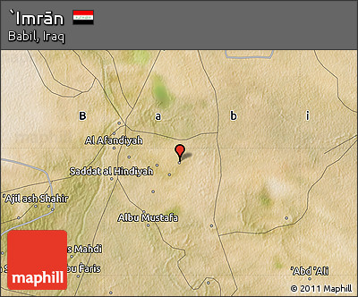Satellite Map of `Imrān