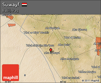 Satellite Map of Suwayf