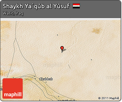 Satellite 3D Map of Shaykh Ya`qūb Al Yūsuf