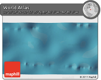 Satellite 3D Map of the Area around 32° 36' 26" N, 49° 13' 30" W