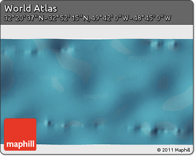 Satellite 3D Map of the Area around 32° 36' 26" N, 49° 13' 30" W