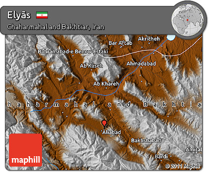 Physical Map of Elyās
