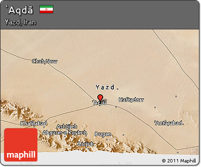 Satellite 3D Map of `Aqdā