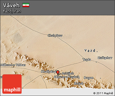 Satellite 3D Map of Vāveh