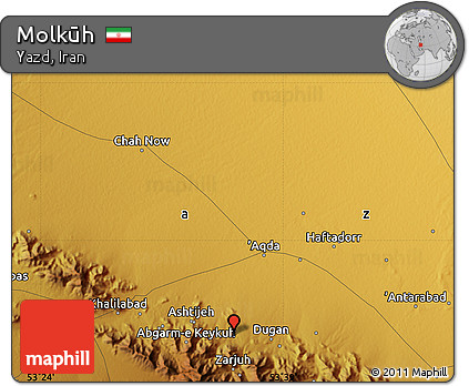 Physical Map of Molkūh