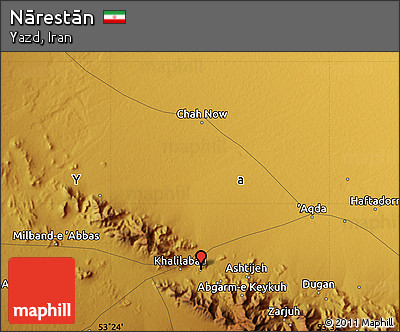 Physical Map of Nārestān