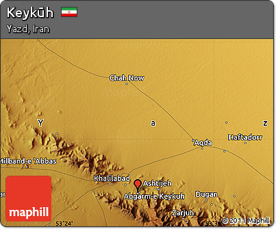 Physical Map of Keykūh