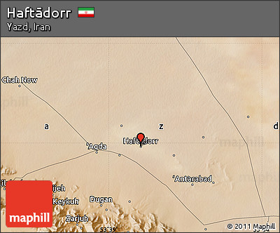 Satellite Map of Haftādorr