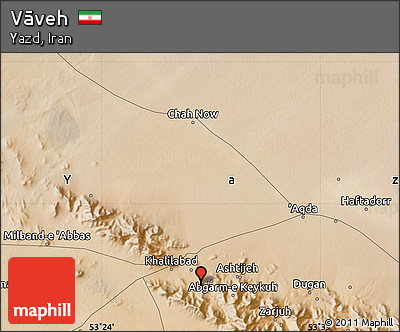 Satellite Map of Vāveh