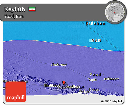 Political Panoramic Map of Keykūh