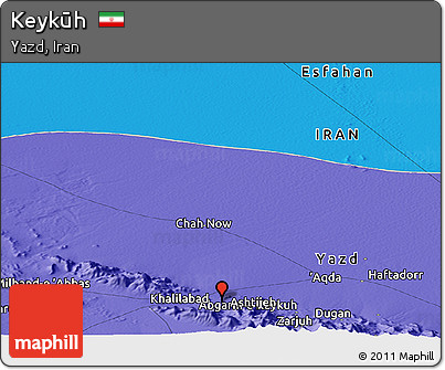 Political Panoramic Map of Keykūh