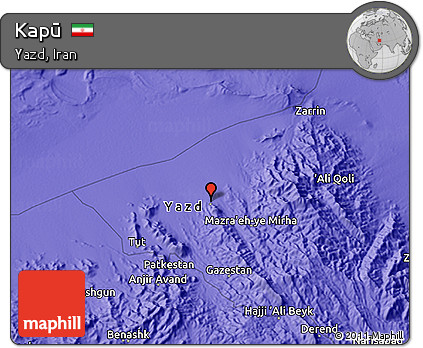 Political 3D Map of Kapū