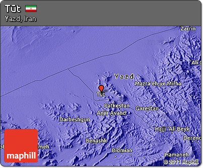 Political 3D Map of Tūt
