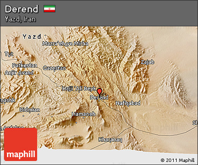Satellite 3D Map of Derend