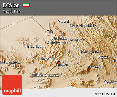 Satellite 3D Map of Dīālat