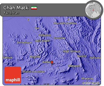 Political Map of Chāh Matk