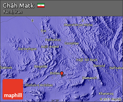 Political Map of Chāh Matk