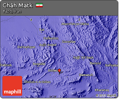 Political Map of Chāh Matk
