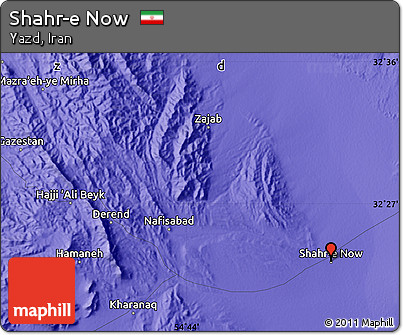 Political Map of Shahr-e Now