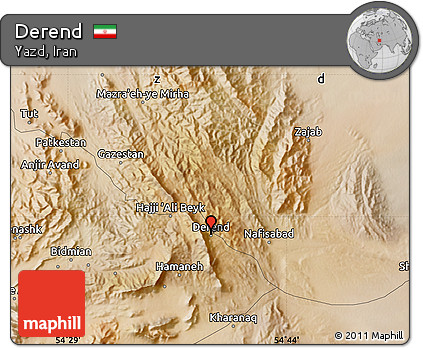 Satellite Map of Derend