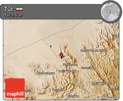 Satellite Map of Tūt
