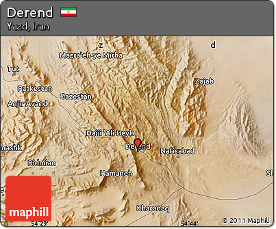 Satellite Map of Derend