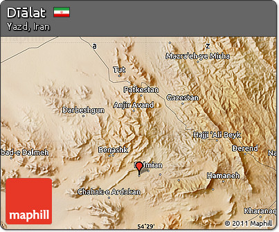Satellite Map of Dīālat