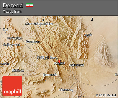 Satellite Map of Derend