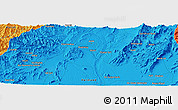 Political Panoramic Map of Aybak