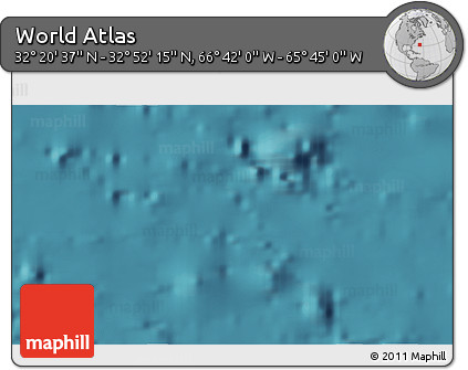 Satellite 3D Map of the Area around 32° 36' 26" N, 66° 13' 29" W