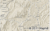 Shaded Relief Map of Razmak